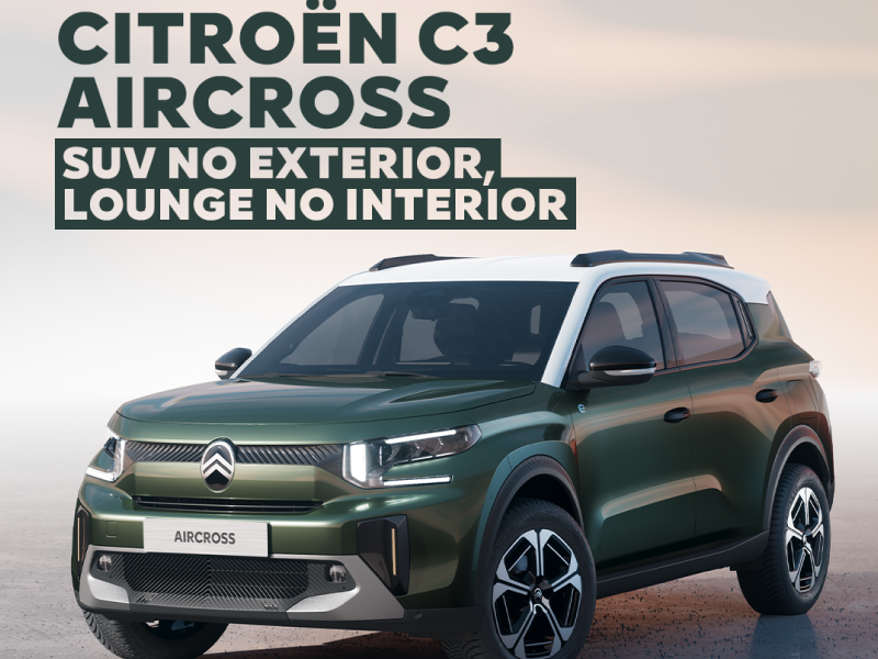 Citroën lança o novo C3 Aircross