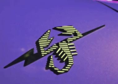Abarth-600e-logo-gif-purple-full-car.gif