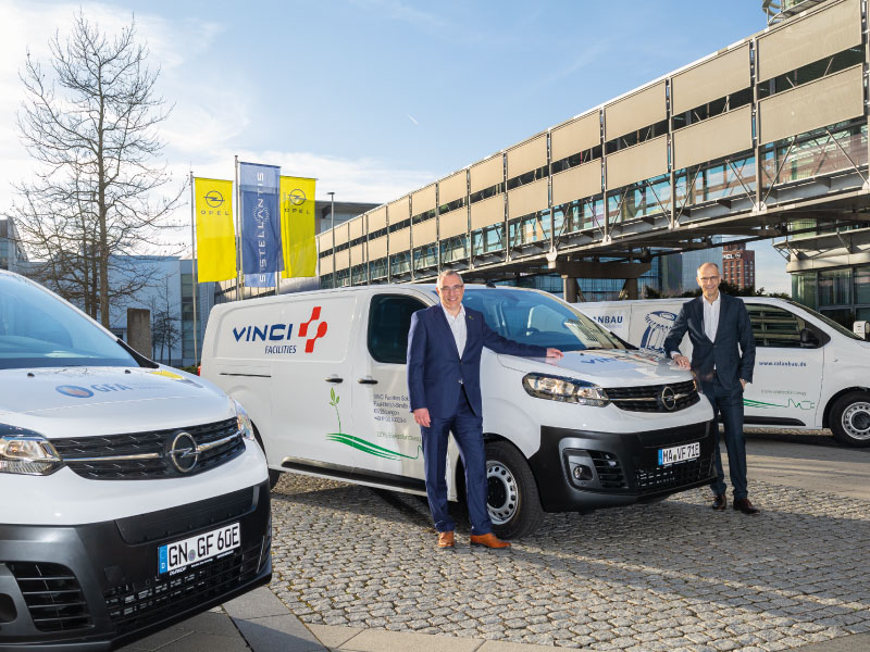 VINCI Energies adere à mobilidade sem emissões através do Opel Vivaro-e