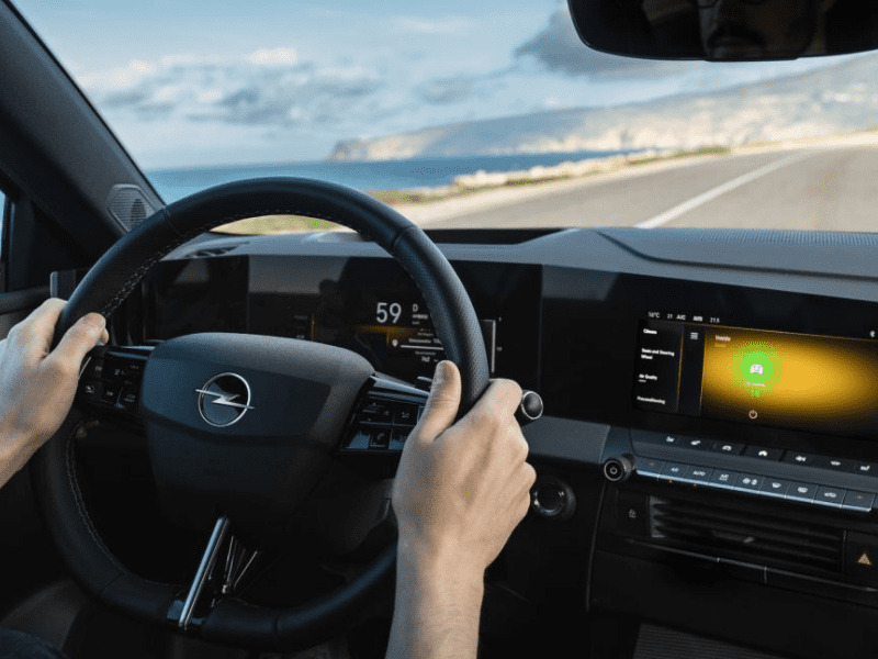 Novo Opel Astra com sistema Intelli-Air para uma ótima qualidade de ar interior