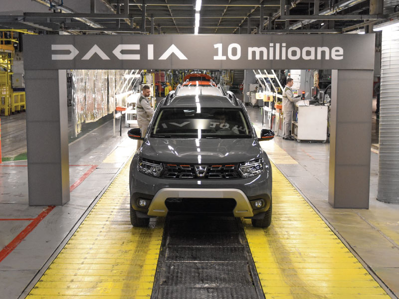 10 Milhões de Dacias produzidos