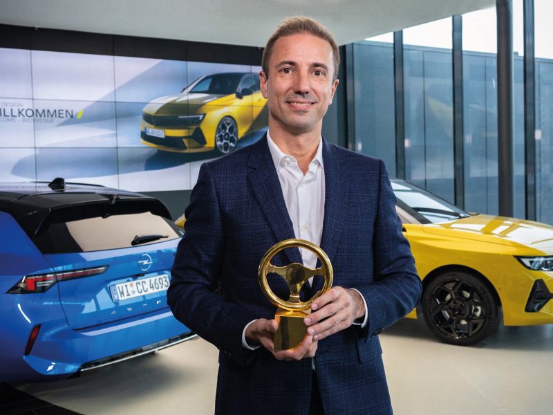 Um sucesso em série: Novo Opel Astra vence o prémio  Volante de Ouro 2022 