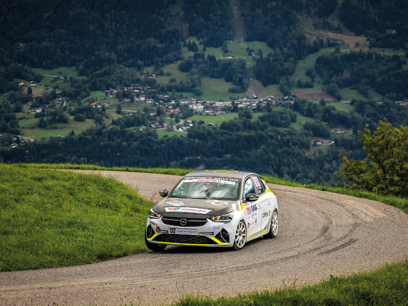 ADAC Opel e-Rally Cup 2023 no espetacular ambiente do WRC