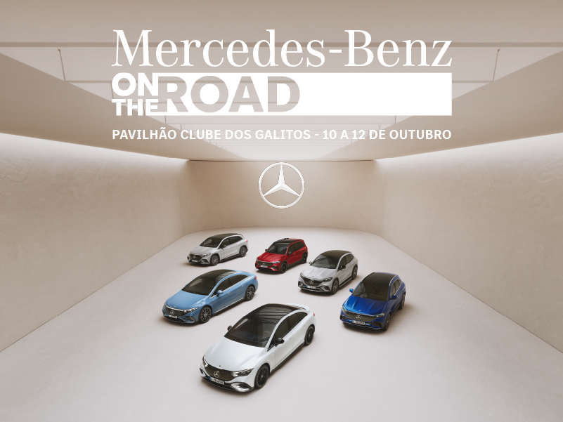 On The Road Mercedes-Benz. Teste os modelos 100% elétricos.