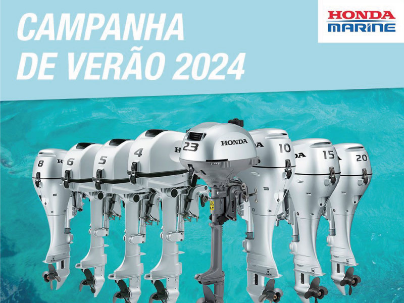 Campanha Verão 2024 da Honda Marine Oferecemos o valor do IVA 