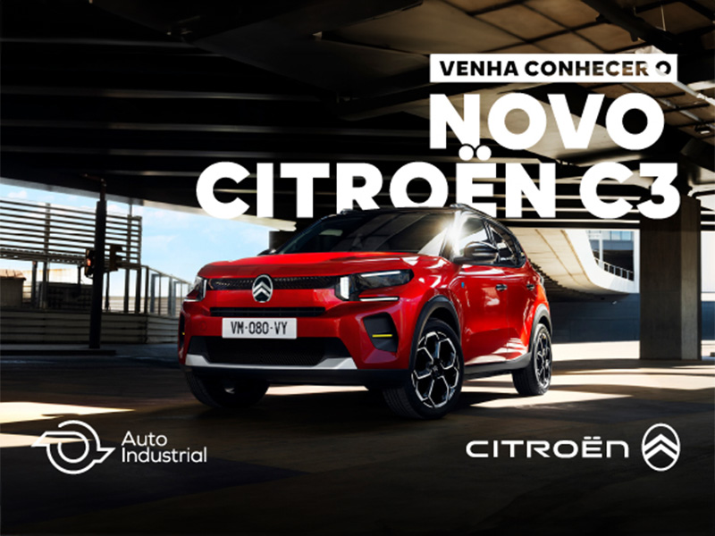 O novo Citroën C3 chegou à Auto-Industrial