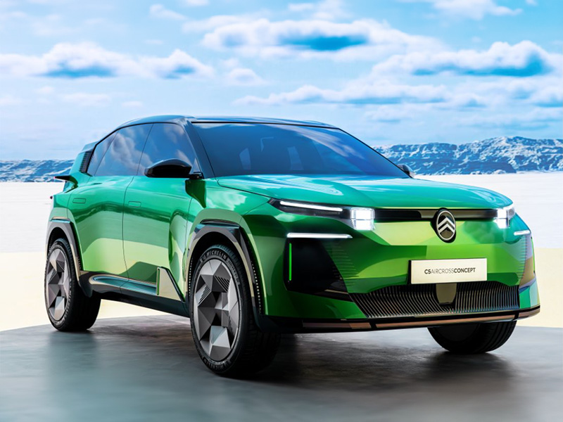  Citroën apresenta o C5 Aircross Concept: Um SUV Lounge e Elegante para a família