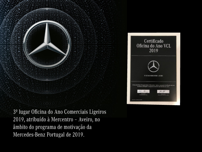 Mercentro e Sodicentro dintinguidas no âmbito do programa de motivação da Mercedes-Benz Portugal