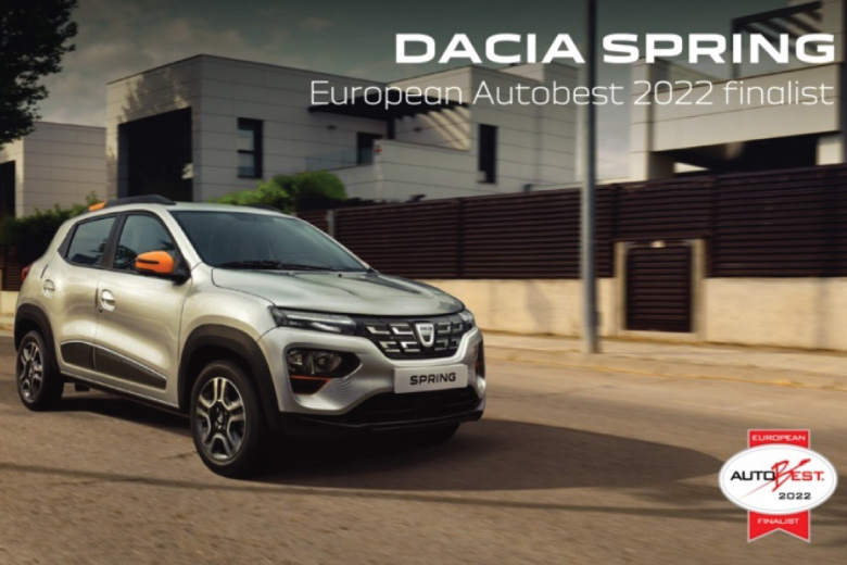 O Dacia Spring está na final dos prémios Auto Best 2022