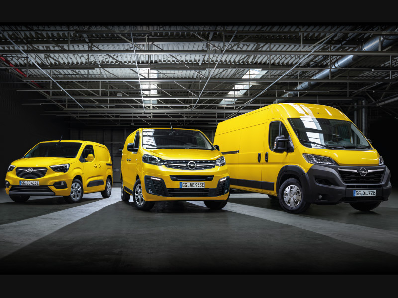 Veículos Comerciais elétricos Opel: transporte sem cedências e sem emissões